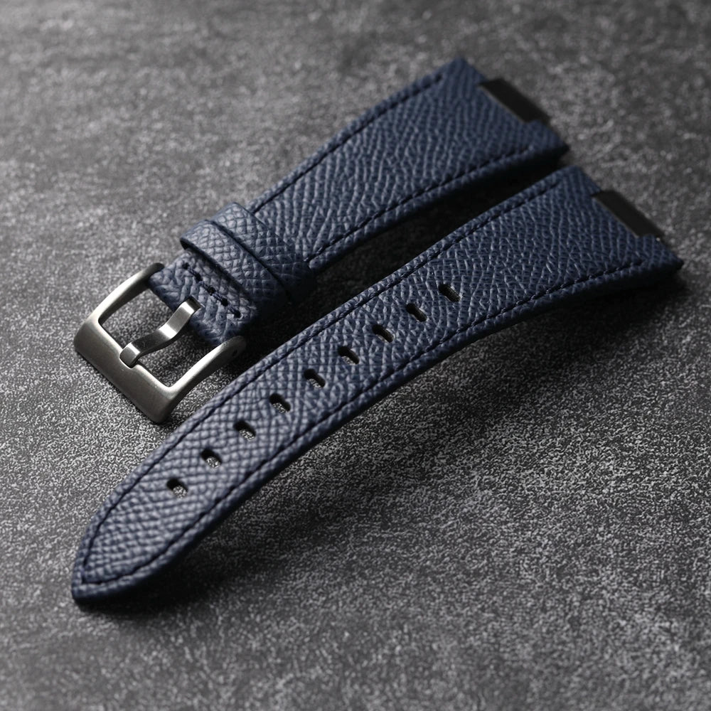 Premium Leather Quick Release Strap For Tissot PRX (40mm) - Blue