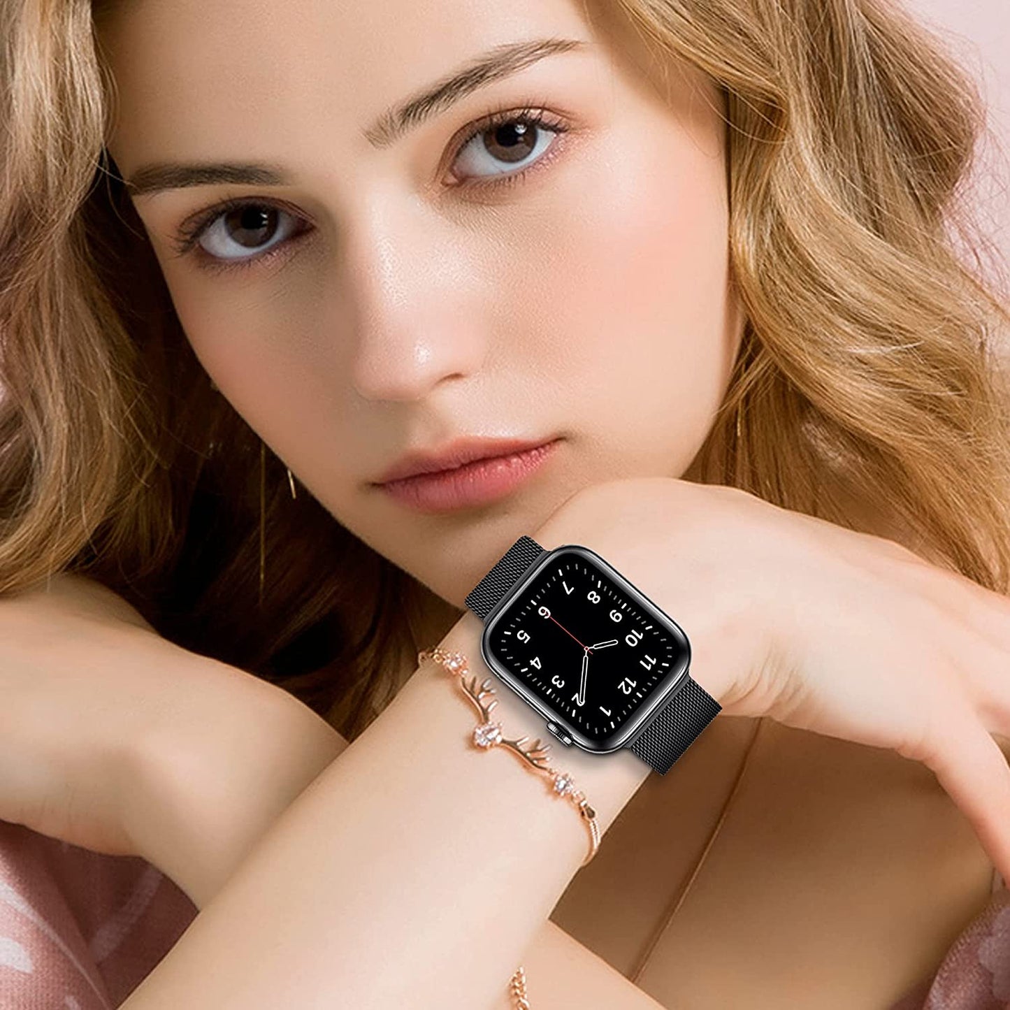 Milanese Bracelet Apple Watch - Rose Gold