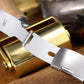 3 Link Stainless Steel Bracelet - Silver Gold