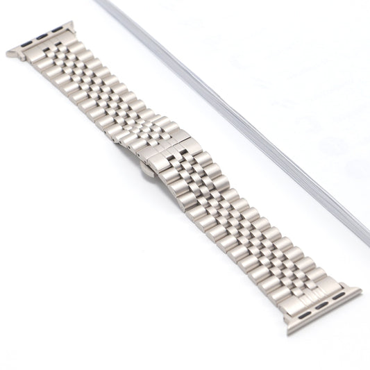 Jubilee Stainless Steel Bracelet for Apple Watch - Starlight