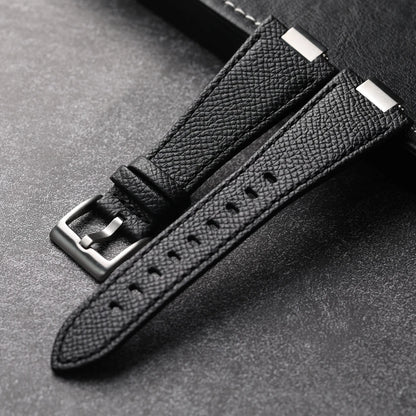 Premium Leather Quick Release Strap For Tissot PRX (40mm) - Black
