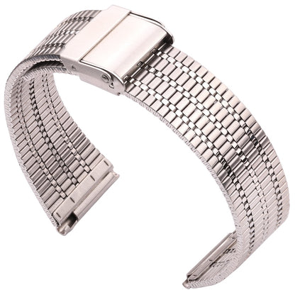 Retro Stainless Steel Universal Watch Bracelet - Black / 20mm / 22mm