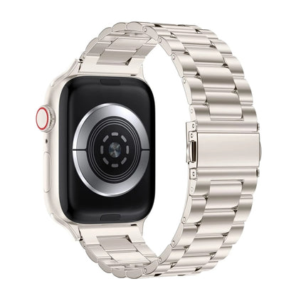 3 Link Stainless Steel Bracelet for Apple Watch - Sliver