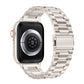 3 Link Stainless Steel Bracelet for Apple Watch - Sliver Black