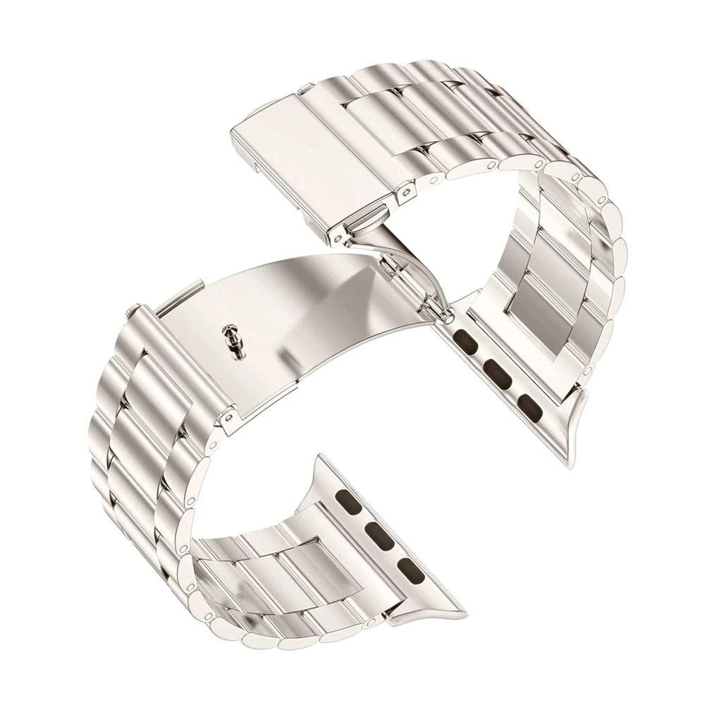 Stainless Steel 3-Link Bracelet for Apple Watch®