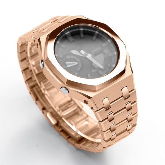 Casioak Stainless Steel Modification Kit - Rose Gold