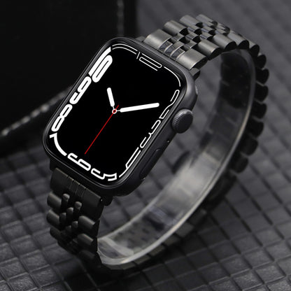 Jubilee Stainless Steel Bracelet for Apple Watch - Black/Silver