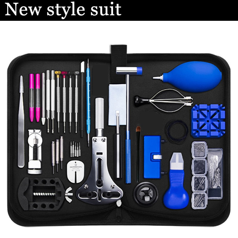 158-Piece Watch Repair Tool Kit