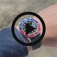 Premium Quick Release FKM Rubber Watch Strap - Black