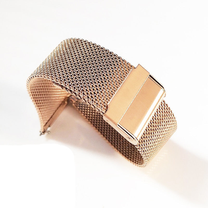 Mesh Milanese Bracelet - Rose Gold