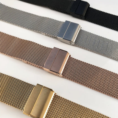 Milanese Mesh Universal Watch Bracelet - Silver / 18mm / 20mm / 22mm