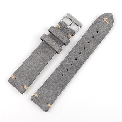 Vintage Suede Universal Watch Strap - Dark blue / 18mm / 19mm / 20mm / 22mm