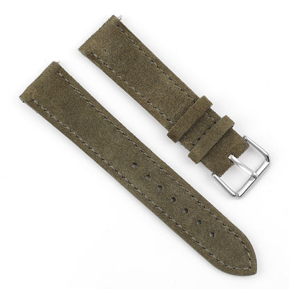 Premium Suede Universal Watch Strap - Green / 18mm / 19mm / 20mm / 22mm