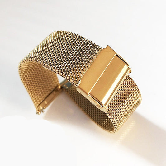 Mesh Milanese Bracelet - Gold
