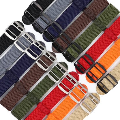 Perlon Universal ZULU - Black / 18mm / 20mm / 22mm