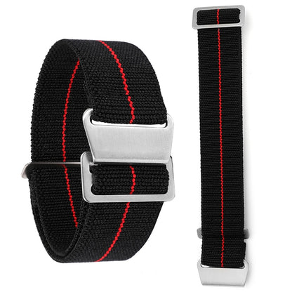 Paratrooper Nylon Strap - Black Red