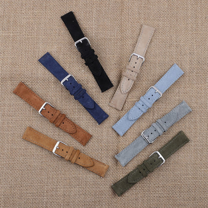 Premium Suede Universal Watch Strap - Green / 18mm / 19mm / 20mm / 22mm