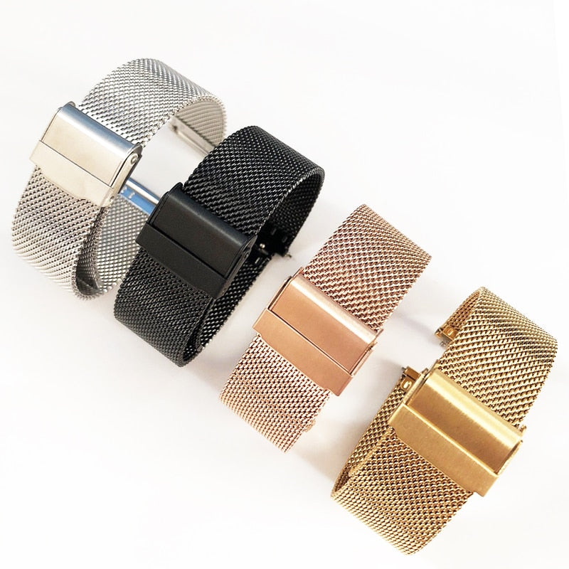 Mesh Milanese Bracelet - Gold