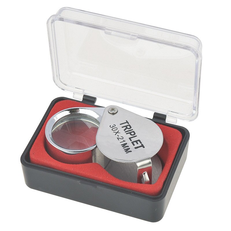 Magnifier Pocket Jewelry Loupe Loop 30x 21mm