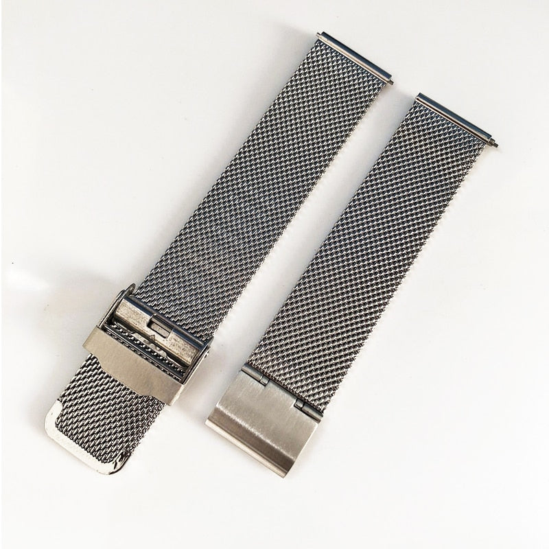 Mesh Milanese Bracelet - Silver