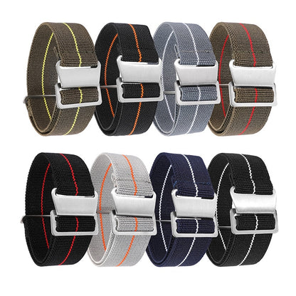 Paratrooper Universal Nylon Strap - Gray Orange / 20mm / 22mm