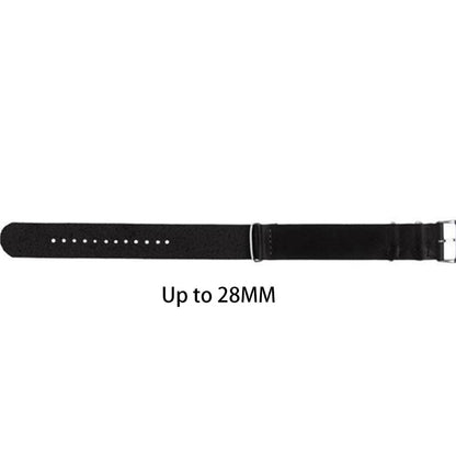 Single Piece Universal Leather Strap - Light Brown / 18mm / 20mm / 22mm