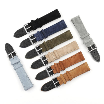 Premium Suede Universal Watch Strap - Brown / 18mm / 19mm / 20mm / 22mm
