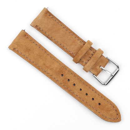 Premium Suede Universal Watch Strap - Tan / 18mm / 19mm / 20mm / 22mm