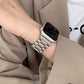 3 Link Stainless Steel Bracelet for Apple Watch - Sliver