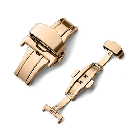 Butterfly Deployment Universal Watch Clasp - Rose Gold / 16mm / 18mm / 20mm / 22mm / 24mm