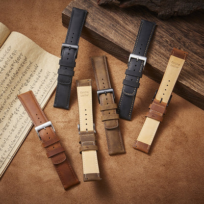 असली पाले सेओढ़ लिया घोड़ा चमड़ा- कॉफी ब्राउन