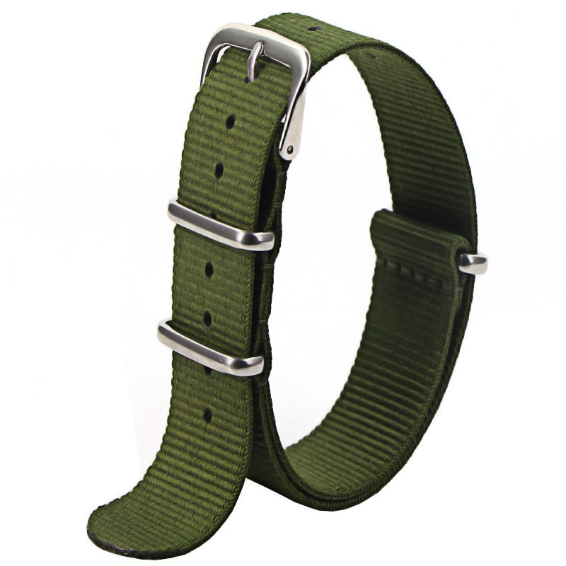 Basic Nylon Strap  - Green