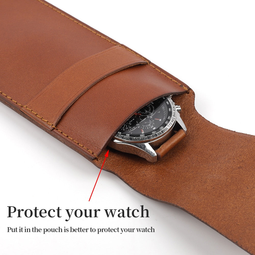 Watch best sale strap pouch