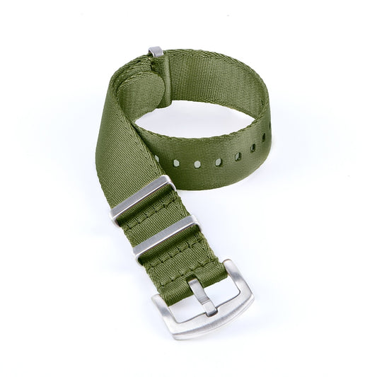 Seatbelt Nylon Strap - Army Green