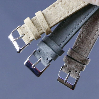 Classic Suede Universal Watch Strap - Dark Blue / 18mm / 20mm / 22mm