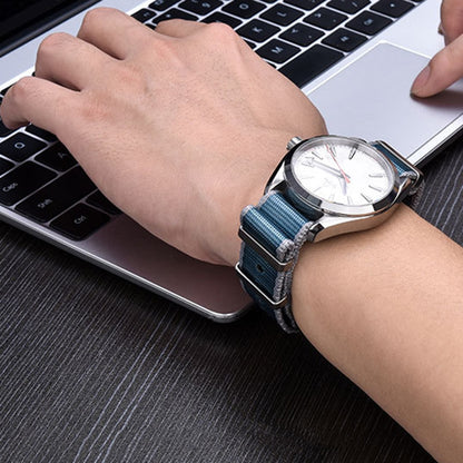 Seatbelt Universal Nylon Strap - Army Green / 18mm / 20mm / 22mm