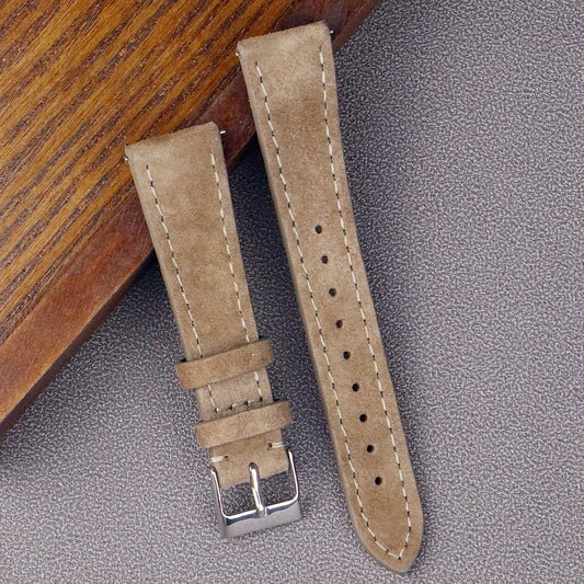 Suede Strap - Light Coffee