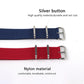 Ribbed Nylon Strap - Red