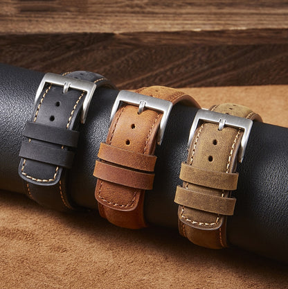 असली पाले सेओढ़ लिया घोड़े का चमड़ा- गहरा भूरा