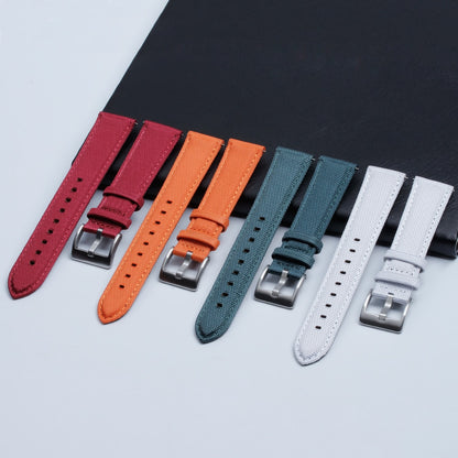 Premium Canvas Two Piece Universal Watch Strap - Grey / 20mm / 22mm