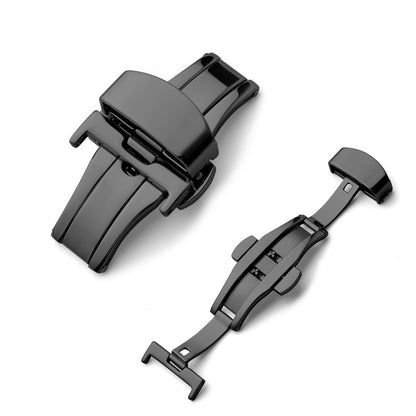 Butterfly Deployment Universal Watch Clasp - Black / 16mm / 18mm / 20mm / 22mm / 24mm