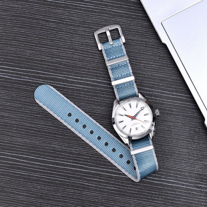 Seatbelt Universal Nylon Strap - Red Blue / 18mm / 20mm / 22mm