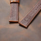 Genuine Leather Watch Strap - Light Brown