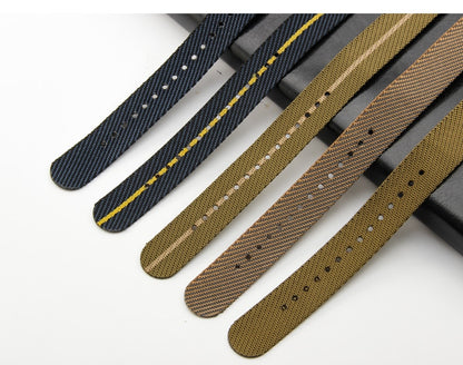 Premium Adjustable Universal Nylon Strap - Blue / 20mm / 22mm